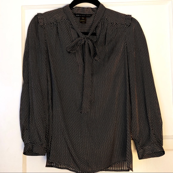 Marc Jacobs silk polka dot blouse Size 0 - Picture 1 of 2